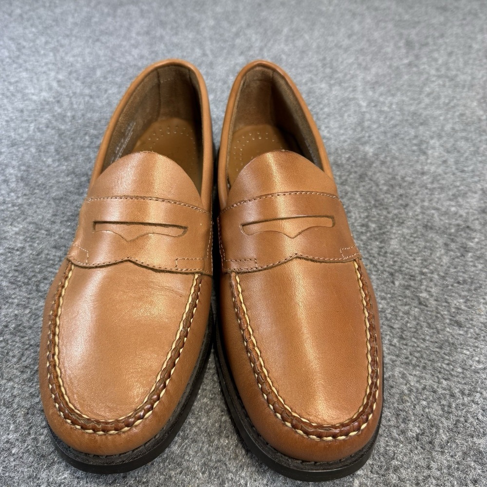 GH Bass Weejuns Larson Penny Loafers Brown Men's 8.5 2E New In Box
